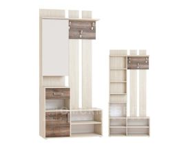 Прихожая Пр10 МС Порту (сонома/дуб сакраменто темный) | подробнее Прихожая Пр10 МС Порту (сонома/дуб сакраменто темный) | фото