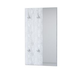 Вешалка с зеркалом Эго ВЗ-1, Бетон светлый | подробнее Вешалка с зеркалом Эго ВЗ-1, Бетон светлый | фото